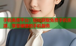 手机免费平台：轻松获取免费手机资源，享受便捷的手机服务