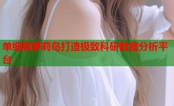 单细胞萝莉岛打造极致科研数据分析平台
