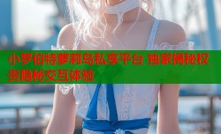 小罗伯特萝莉岛私享平台 独家揭秘权贵隐秘交互体验