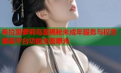 希拉里萝莉岛案揭秘未成年服务与权贵黑幕平台功能全面曝光