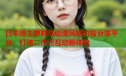 日本博主萝莉岛动漫风格内容分享平台，打造二次元互动新体验