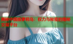 揭秘中国版萝莉岛：权力与秘密的隐秘交易平台