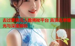去过萝莉岛人数揭秘平台 真实名单曝光与深度解析