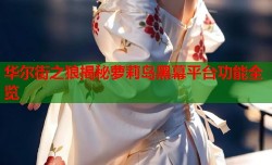 华尔街之狼揭秘萝莉岛黑幕平台功能全览