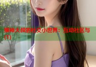 猴神大叔的社交小世界：互动社区与(1)