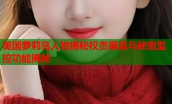 美国萝莉岛人物揭秘权贵黑幕与秘密监控功能揭秘