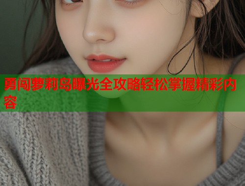 勇闯萝莉岛曝光全攻略轻松掌握精彩内容  第1张