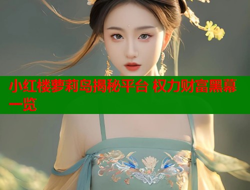 小红楼萝莉岛揭秘平台 权力财富黑幕一览  第1张