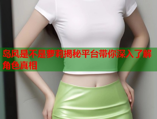 岛风是不是萝莉揭秘平台带你深入了解角色真相  第1张