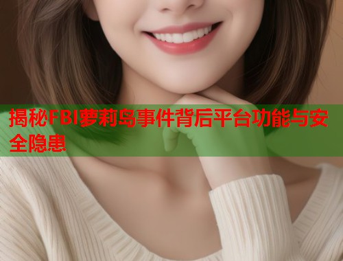 揭秘FBI萝莉岛事件背后平台功能与安全隐患  第1张