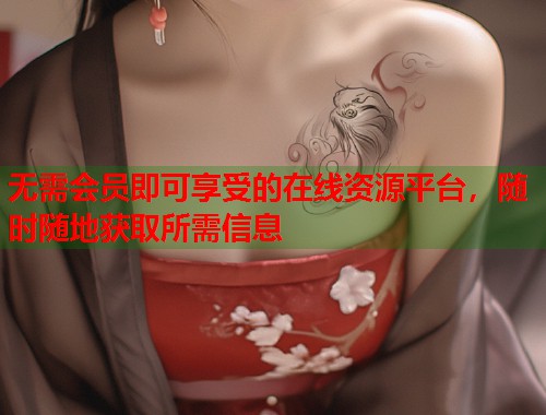 无需会员即可享受的在线资源平台，随时随地获取所需信息  第1张