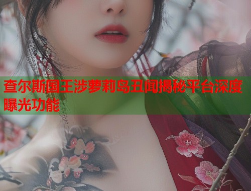 查尔斯国王涉萝莉岛丑闻揭秘平台深度曝光功能  第1张